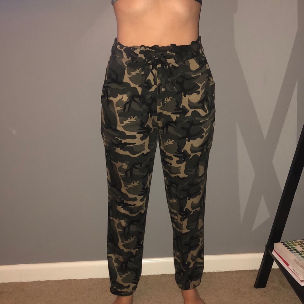 Camo joggers